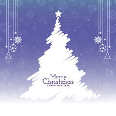 Merry Christmas festival celebration decorative background design