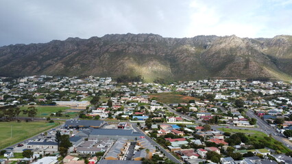 Mountain with sunrays