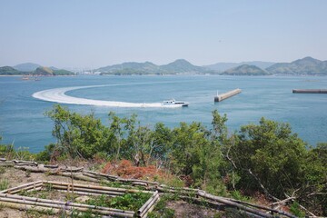 Naklejka premium 瀬戸内海の島