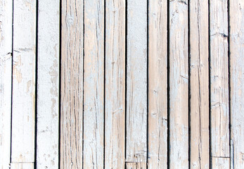 Old boards on a wooden floor as an abstract background. Texture