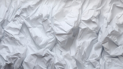 Obraz premium White paper with crumpled effect