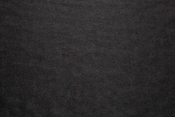 close-up of black cloth texture background - obrazy, fototapety, plakaty