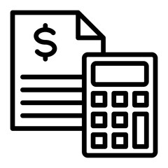 Accounting Icon Design