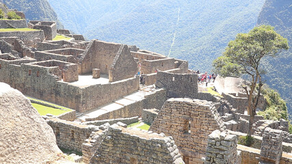 Inca Historical Sanctuary of Machu Picchu, Peru, South America. 