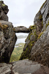 Djevelporten, Svolvær, Lofoten Islands, Norway, Europe