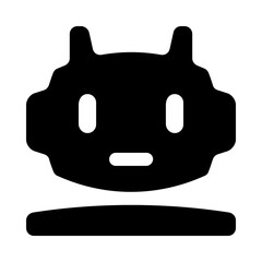 Robot Face (Avatar) Solid Icon