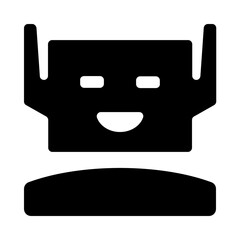 Robot Face (Avatar) Solid Icon