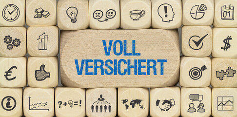 voll versichert	