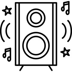 Loud Speaker Icon