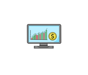 Digital Illustration Finance Money Management Business Money Signs