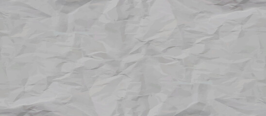 White creased crumpled paper sheet texture can be use as background. Ragged White Paper, white waxed packing paper texture.	