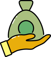 Money bag icon