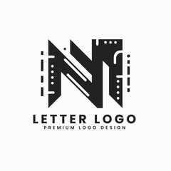 Initial C Letter Logo Design Vector Template