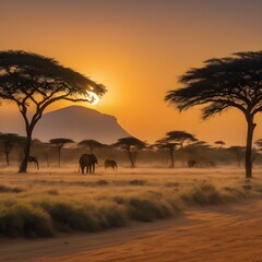 Fototapeta na wymiar African nature