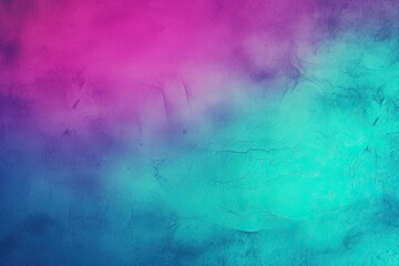 Purple blue green abstract gradient - Toned color background - obrazy, fototapety, plakaty