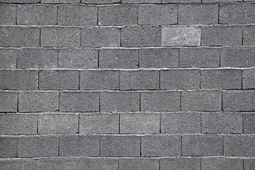 Concrete block wall seamless background and texture