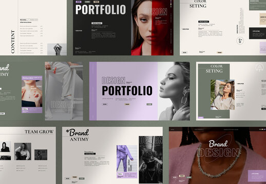 Brand Protfolio Presentation Template