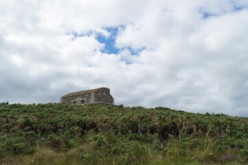 Fototapeta premium old stone house in the countryside