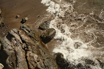 canary islands ocean waves
