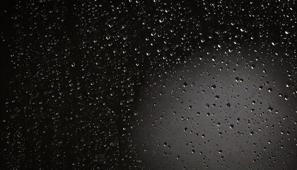 Obraz premium Raindrops on Window
