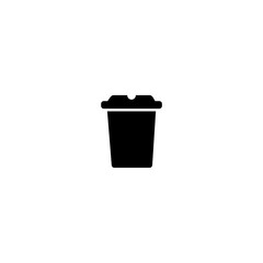  Disposable Cup icon isolated on white background