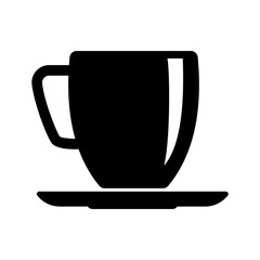 Coffee cup icon. Cup of hot drink, mug of coffee, tea etc.