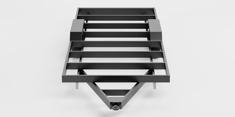 Realistic 3D Render of Trailer