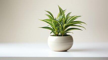 a plant in a pot