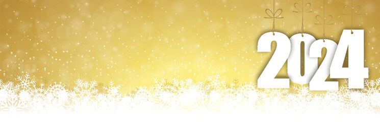 snow fall background for christmas and New Year 2024