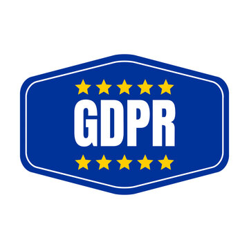 GDPR General data protection regulation symbol icon	