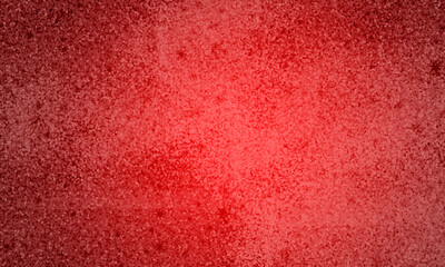 Fondo rojo con copos blancos de navidad.