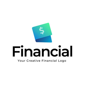 Fundraising Financial And Accounting Logo Design. Financial Advisors Logo Vector Design Inspiration