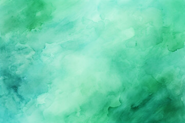 Green watercolor on paper background wallpaper