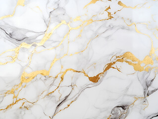 background of natural white marble pattern with gold veins. marble stone texture