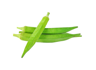 Young okra transparent png