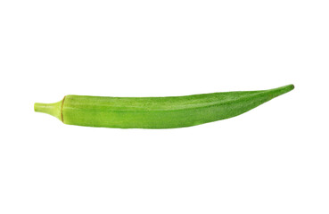 Young okra transparent png