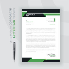 modern business letterhead in abstract design © Photoclerks
