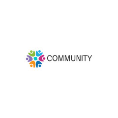 Community Logo Design, Social, Adult, Education, Vector