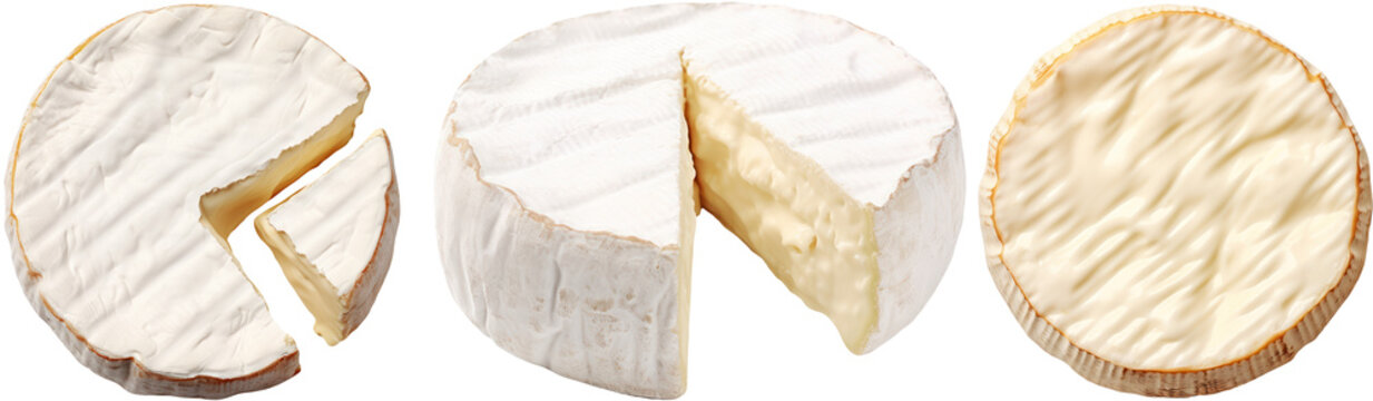 Camembert cheese transparent background PNG clipart
