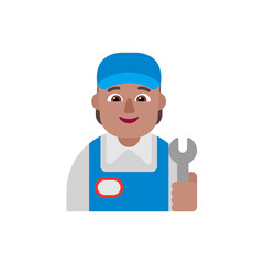 Mechanic: Medium Skin Tone