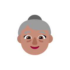 
Old Woman: Medium Skin Tone