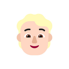Person: Light Skin Tone, Blond Hair