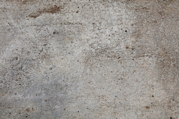 Texture of old gray concrete wall for background