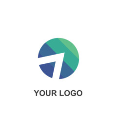 circle gradient logo