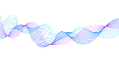 Abstract colorful glowing wave lines background. Blending gradient colors. Digital frequency track equalizer. Abstract frequency sound wave lines and technology curve lines background. 