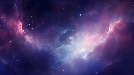 Colorful space galaxy cloud nebula. Stary night cosmos. Universe science astronomy. Supernova background wallpaper Generative AI