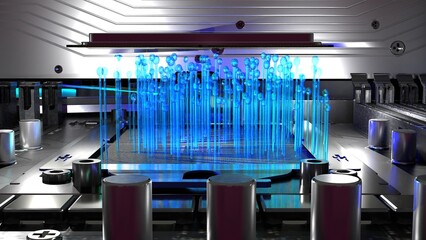 CPU chip circuits with Highly detailed 3D rendered. 
it's not artificially-intelligent prompt