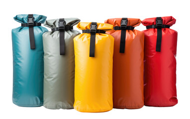 Waterproof Dry Bags On Transparent PNG