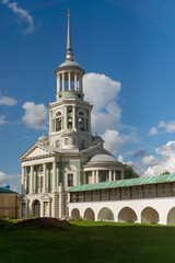 Fototapeta premium Torzhok is a picturesque city in the Tver region of Russia on the banks of the Tvertsa River. It is a trading city, known since the 12th century.