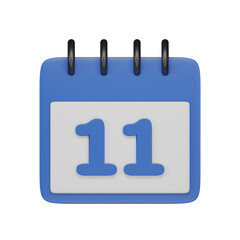 Day 11 3d icon